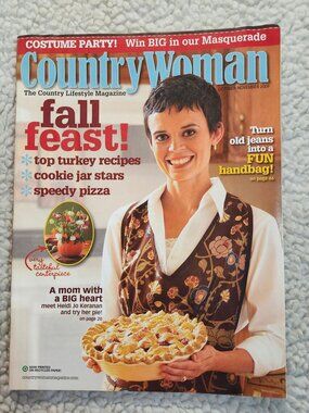 Country Woman Magazine Oct Nov 2009 Fall Feast Top Turkey Recipes Cookie Jar